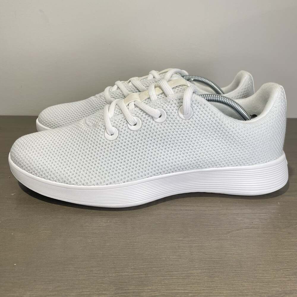 Allbirds Mens Size 11.5 Shoes NEW Tree Runner NZ White Knit Travel Walking